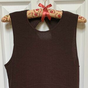 Brown Swimsuit Coverup
